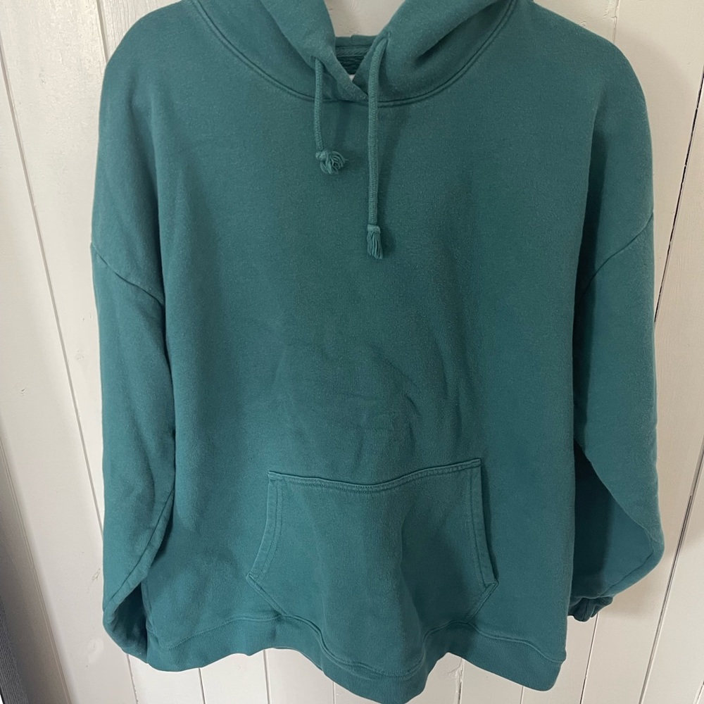 TNA Teal Green Pullover Hoodie